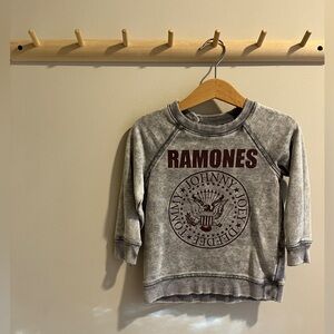 H&M | Gray Band Sweatshirt | 18-24 Mo